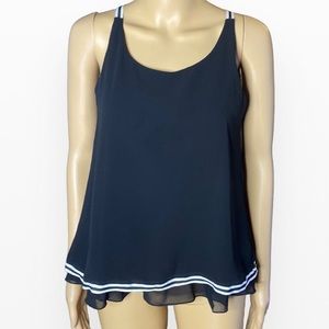 Save the Queen Sleeveless Black Top XS